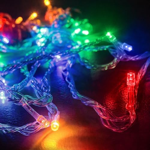 Outside LEDs Warm White LED String Lights – 70FT Transparent Wire, Waterproof & Connectable Christmas Tree Lights for Indoor Outdoor Holiday Décor - Image 6