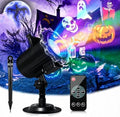 Halloween Projector Lights Outdoor, Year Round 10 Festival Theme 16 Slides Holiday Projector Light, Waterproof Halloween Decorations Led Projector with Remote Control,Timer by Tohaveacolorfullife