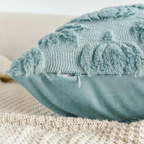 AVOIN colorlife Blue Pumpkin Fall Throw Pillow Covers 18x18 Inch - Image 7