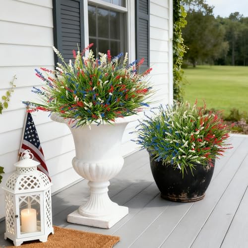 Ammyoo Artificial Fake Plants UV Resistant for Outdoor Decoration - Image 2