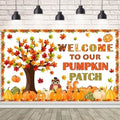 AIBIIN Welcome to Our Pumpkin Patch Banner Decorations by AIBIIN
