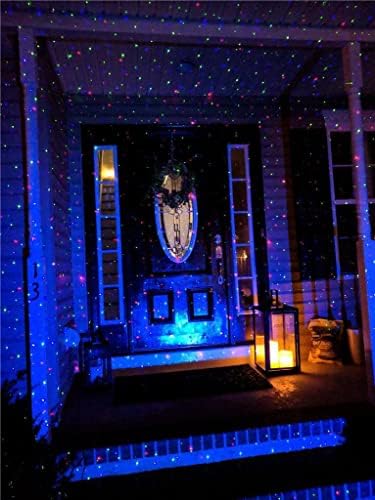 LEDMall Christmas Laser Projector Lights Outdoor, Motion Firefly Red, Green and Blue with Remote Control and Security Lock - Image 3