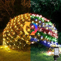 JMEXSUSS 200 LED Christmas Net Lights, 9.8ft x 6.6ft Connectable Outdoor Mesh, Plug-in Bush Lights (Warm White & Multicolor) (Pack of 6) by JMEXSUSS