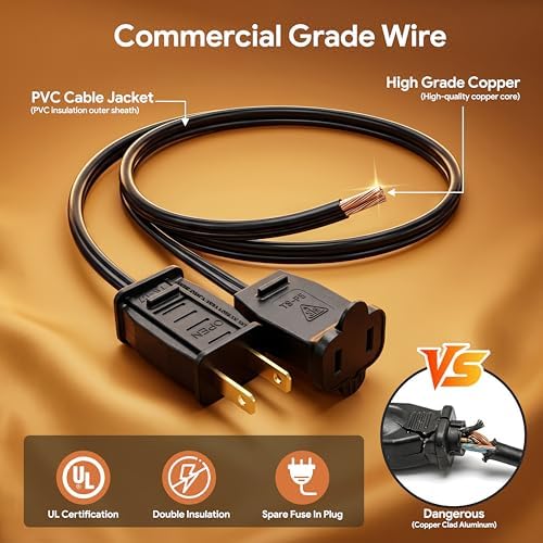 25FT Plug in Connectable Outdoor String Lights, Commercial Waterproof Shatterproof Edison Patio Lights, Dimmable Warm White Hanging Lighting for Backyard Porch Deck Balcony Garden Wedding Party Decor - Image 3