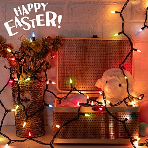 Easter Decorations Mini String Lights - 20 feet 100 Count Multicolor - Image 3