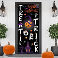 Breling 72x30 Inch Halloween Door Cover Decorations, Trick Style by Breling