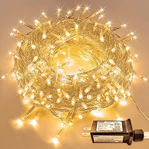 JMEXSUSS 99Ft Christmas Lights for Bedroom, 300 LED String Lights Indoor by JMEXSUSS