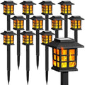 GIGALUMI Solar Lights Outdoor Waterproof 12 Pack, LED Garden Decor by GIGALUMI