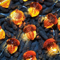 Fall Decoration for home 3D Acorn Lights Thanksgiving Décor Fall Garland Decorative Cute Fairy Lights Outdoor Waterproof Battery Operated Autumn Lights 30LED 10ft Christmas Window Room Decor by ENLACERAY