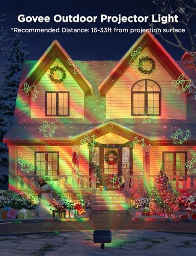 Govee Outdoor Projector Light, Upgraded Aurora Star Projector for Yard - Image 6