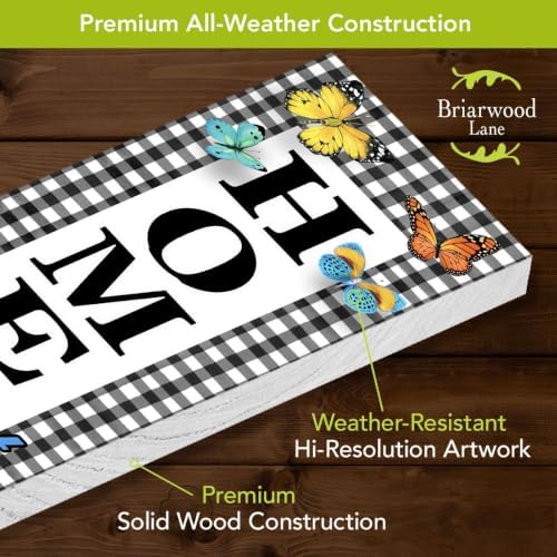 Briarwood Lane Spring Double Sided Reversible Pine Porch Leaner 47x9.5 Spring Home For Spring Porch Leaner - Image 5