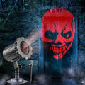 Halloween Projector Light Outdoor - 3D Dynamic Skull Decoration, Clearer HD Patterns, Night Light for Home Window Wall Decor by Unknown