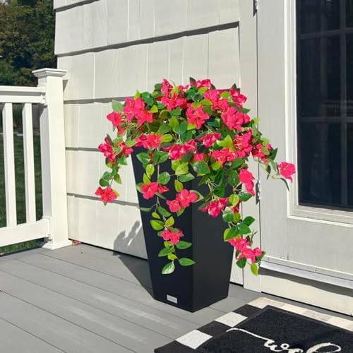 Artificial Bougainvillea Flowers Fake Summer Plants for Outdoor Outside - Image 5