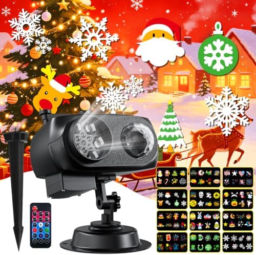 Halloween Christmas Projector Lights Outdoor Holiday Decor Lights - Image 2