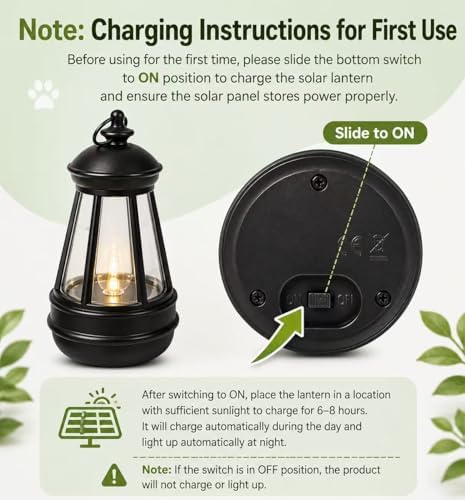 Solar Garden Outdoor Statues Cat with Solar Lantern,Outdoor Cat Figurines Decorations,Lawn Home Decor for Patio, Balcony, Yard Ornament,Unique Housewarming and Birthdays Gifts for Mom Women Grandma - Image 2