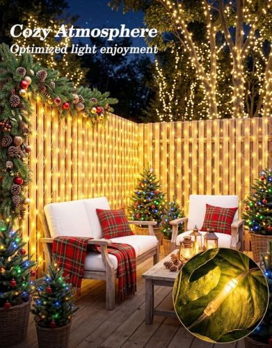 21x5FT Christmas Net Lights Outdoor Plug in with 8 Modes - Image 6