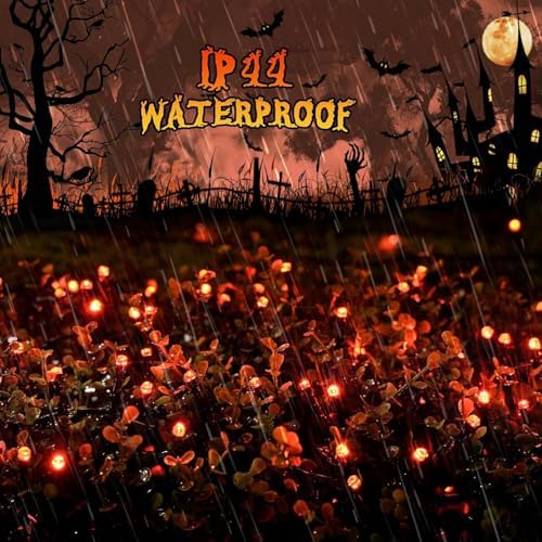 JMEXSUSS 250 LED Orange Lights for Halloween, 91.5ft Halloween Lights Indoor Outdoor Waterproof with 8 Modes, Connectable Orange String Lights for Yard Patio Party Holiday Decorations (Pack of 2) - Image 7