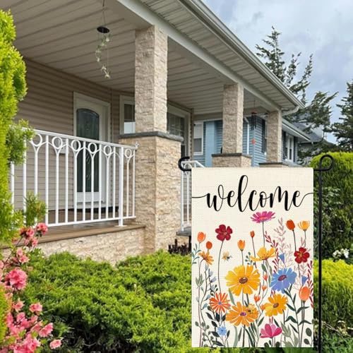 Spring Summer Garden Flag 12x18 Inch Outside Yard Porch Decoration - Image 4