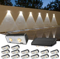 EGOBOO Outdoor Solar Lights for Fence, 12H Runtime, IP65 Waterproof, 16Pack by EGOBOO