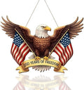Patriotic Eagle Sign Fits 4th of July 250 Years of Freedom by Unknown