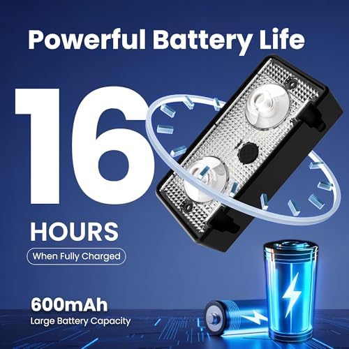 Solar Fence Lights Outdoor, Color Changing, Waterproof IP65, 4 Pack - Image 3