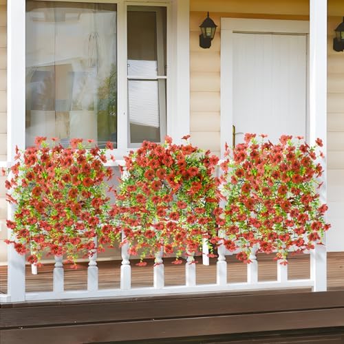 ZFProcess Artificial Hanging Flowers for Outdoors Fall Decoration - Image 5