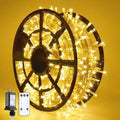 JMEXSUSS 1000 LED Christmas String Lights with Remote, Outdoor Lights by JMEXSUSS