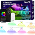 KSIPZE 200ft Permanent Outdoor Lights for House,Eaves LED Lights by KSIPZE