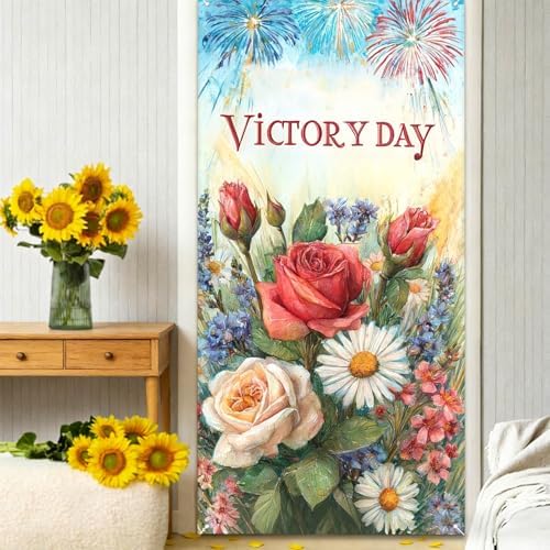 Patriotic Welcome Door Cover, 70.86" X 35.43" Door Banner - Image 6