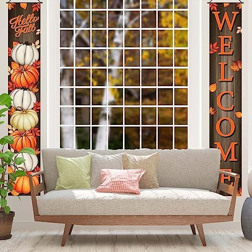 Fall Porch Banner Autumn Thanksgiving Decoration for Home Decor - Image 5