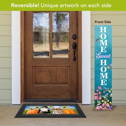 Briarwood Lane Spring Double Sided Reversible Pine Porch Leaner 47x9.5 Spring Buzz For Spring Porch Leaner - Image 2
