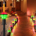 Sumind 2 Set 18 FT Christmas Walkway Lights Outdoor, 10 Bulbs Plug in by Sumind