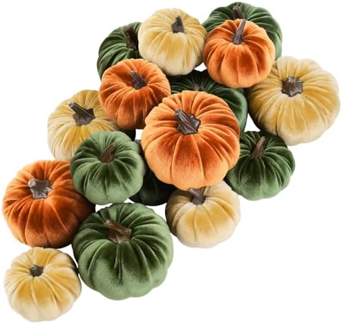 ShellKingdom Artificial Pumpkin for Halloween Thanksgiving Decoration by ShellKingdom