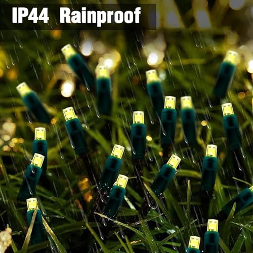Led Christmas Net Lights Outdoor Christmas Decorations 200 Led 9Ftx6Ft Connectable Waterptoof Mesh Net Lights for Trees Bushes Wedding Garden Outdoor Christmas Decorations(warmwhite) - Image 4