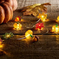 MIYA LIFE Fall String Lights Pumpkin-Maple-Acorn Autumn Fairy Lights Battery Operated for Thanksgiving and Halloween Indoor Decorations by MIYALIFE