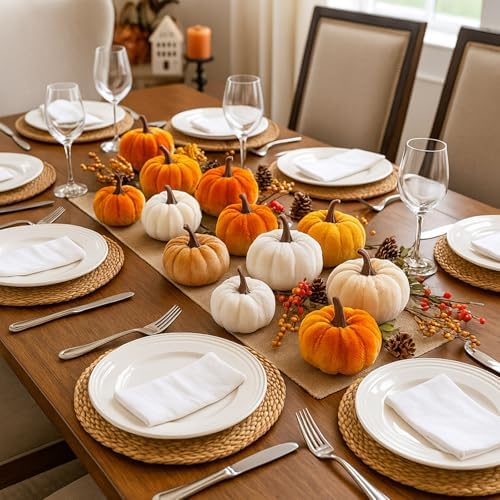 ShellKingdom Artificial Pumpkin for Halloween Thanksgiving Decoration - Image 7
