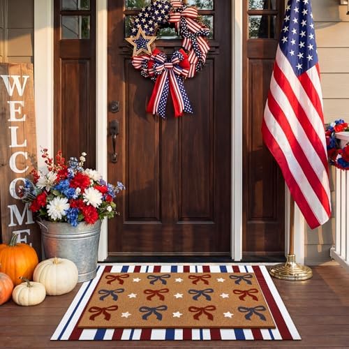 Tinideya 2 23.6 X 35.4 Inches Bow Red Blue White - Image 5