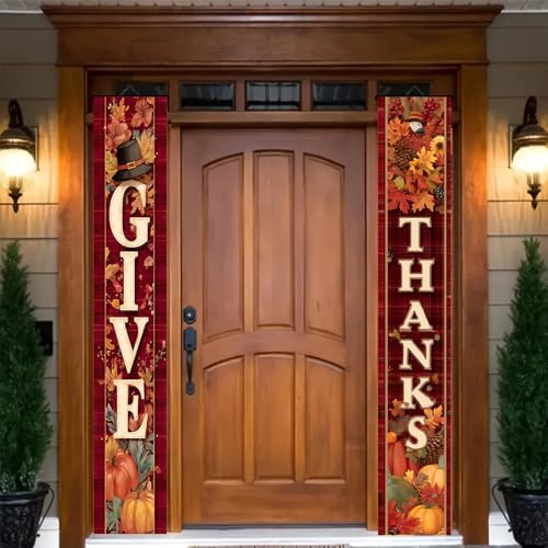BlissYard Thanksgiving Porch Banner 12x71 Inch - Image 6