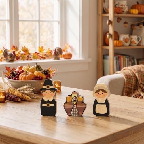 Smile Thanksgiving Wooden Decor - Image 5