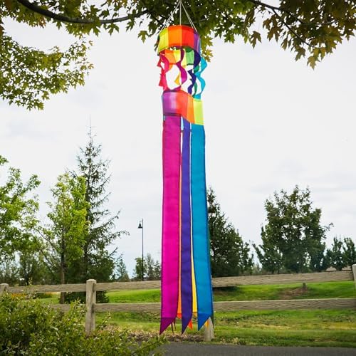 In the Breeze Rainbow Twistair Windsock, 40-Inch - Image 2