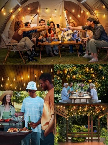Svater 200 FT Outdoor String Lights, Patio Lights for Outside Waterproof - Image 4
