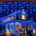 50FT 504 LED Outdoor Christmas Lights - 112 Ice Drops, 12 Pro Modes by WUXYIYANG