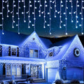 EcoNour Cool White Christmas Icicle Lights for Outside, 157.19 FT 1500LED by EcoNour