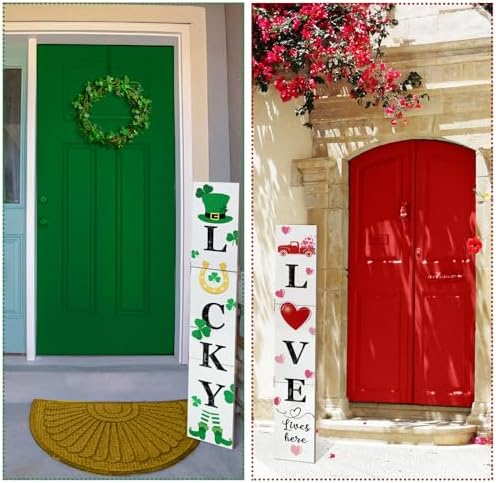 47" 2 In1 Double Side Porch Sign Wooden Sign - Image 7