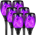 Solar Torch Lights with Flickering Flame Larger Size Halloween Decorations by SANJICHA
