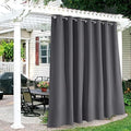 RYB HOME Outdoor Curtains for Patio Waterproof Privacy Thermal Insulated by RYBHOME