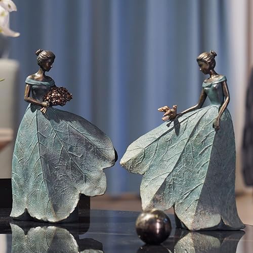 Guichifun Fairy Statue Leaf Angel Girls Gardening Gifts for Women - Image 3