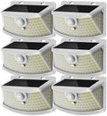 Aootek Solar Motion Sensor Lights Outdoor 120 LEDs, White, 6 Pack by Lightupeveryconer
