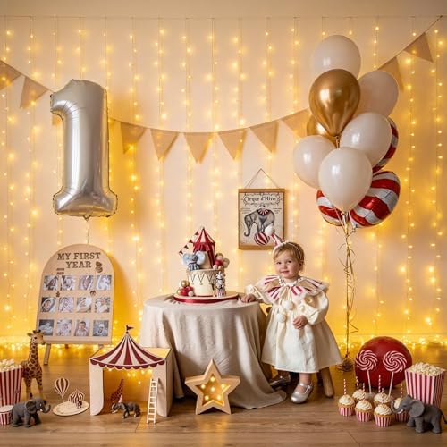 JMEXSUSS USB Plug in Curtain Lights 200 LED with 8 Modes, 6.5ftx6.5ft - Image 7