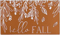 Fall Door Mat, Pumpkin Leaf Welcome Mat for Front Door, Thanksgiving Autumn Indoor/Outdoor Non-Slip Rug, Farmhouse Home Porch Decorations 30" x 17" by Xsinufn